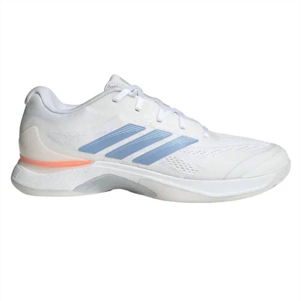 NEW ADIDAS women's avacourt 3 tennis shoes in white